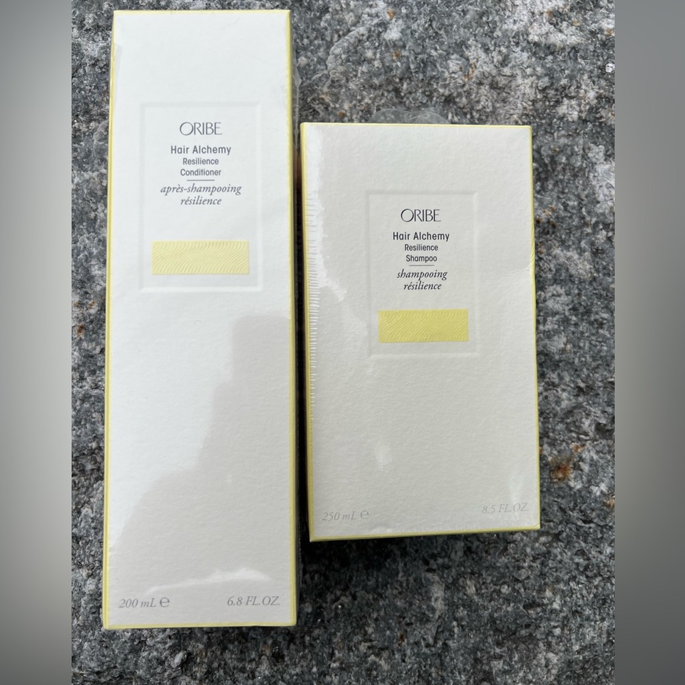 Oribe Hair Alchemy Resilience Shampoo and Conditioner Set Brand New Sealed